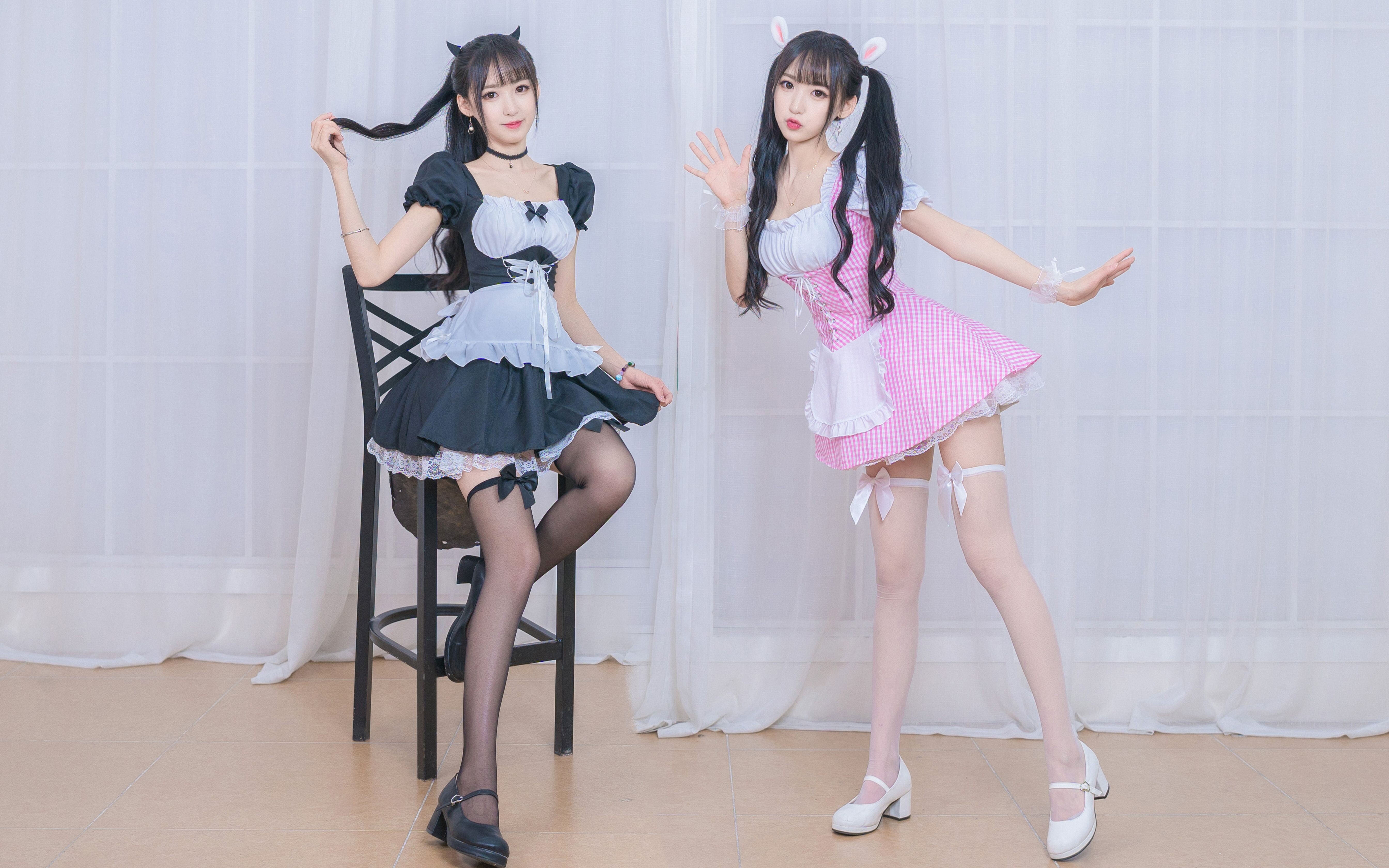 生日解锁女仆换装！小兔子or小恶魔？