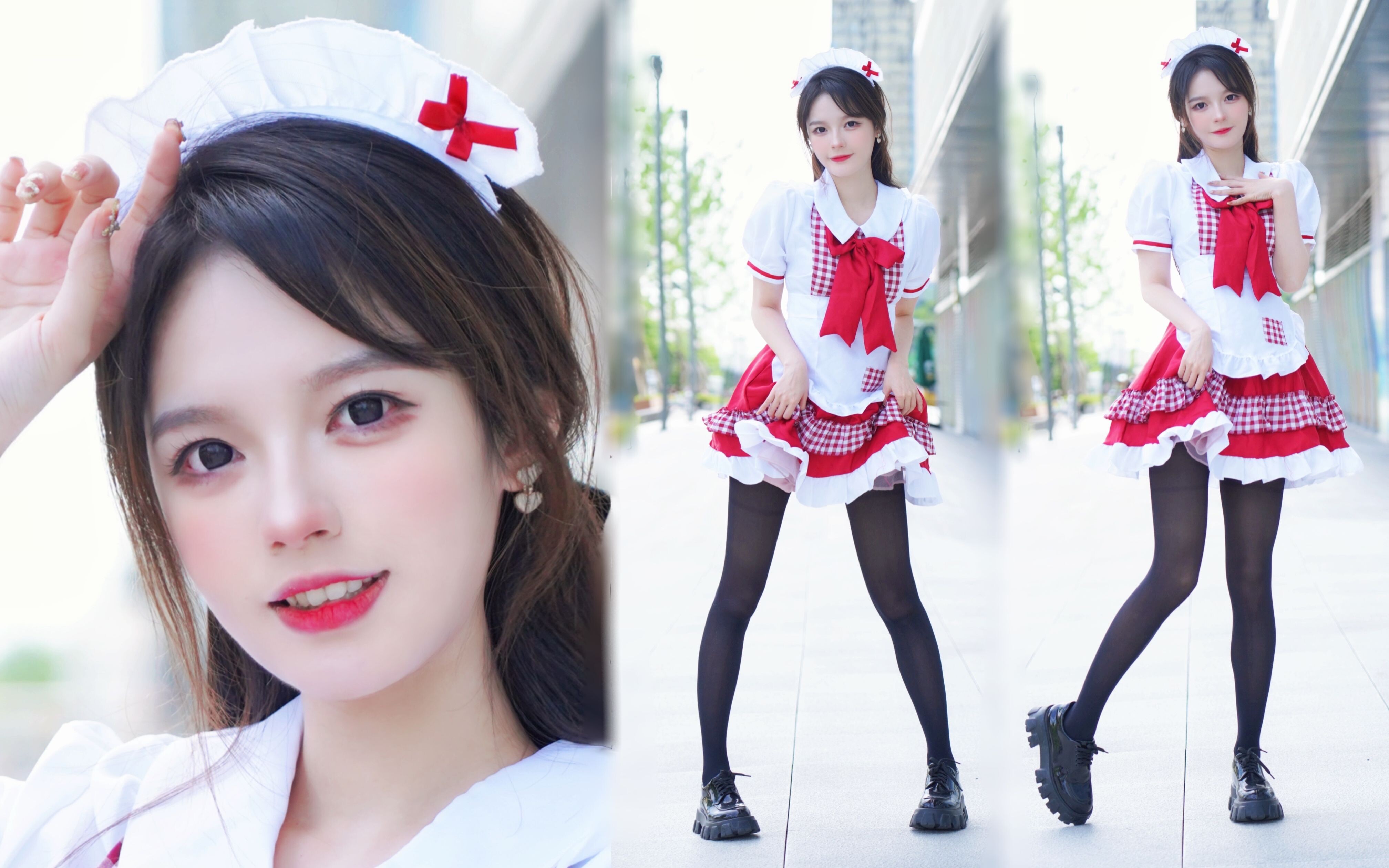 女仆妹妹的笑容可爱吗