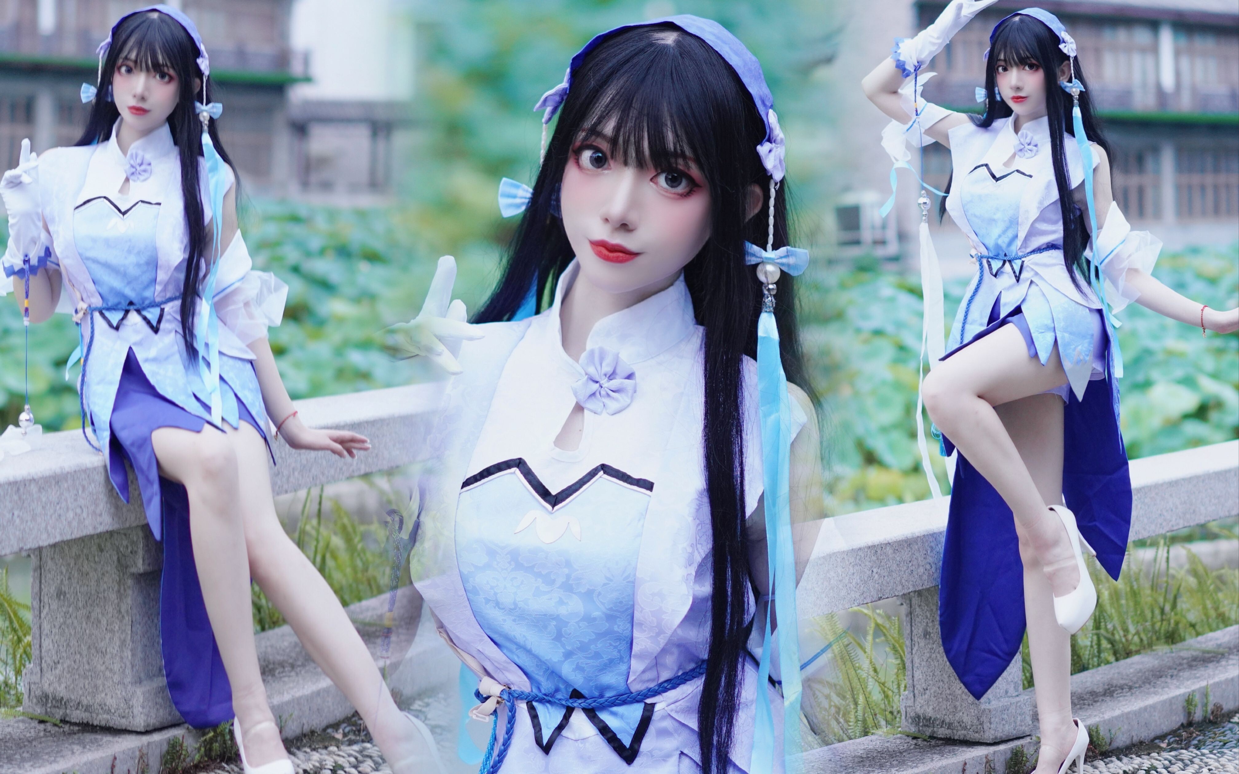 西施12cm高跟鞋挑战予君书！我没秃！那是假发！它秃了！